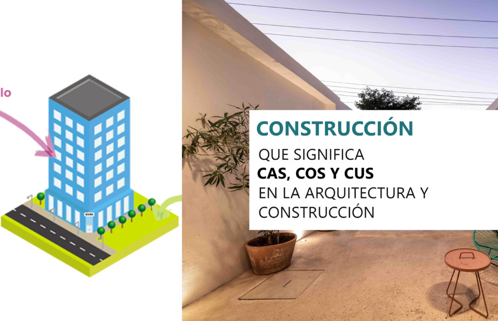 Que significa CAS COS Y CUS en Arquitectura y construcción ARQZON