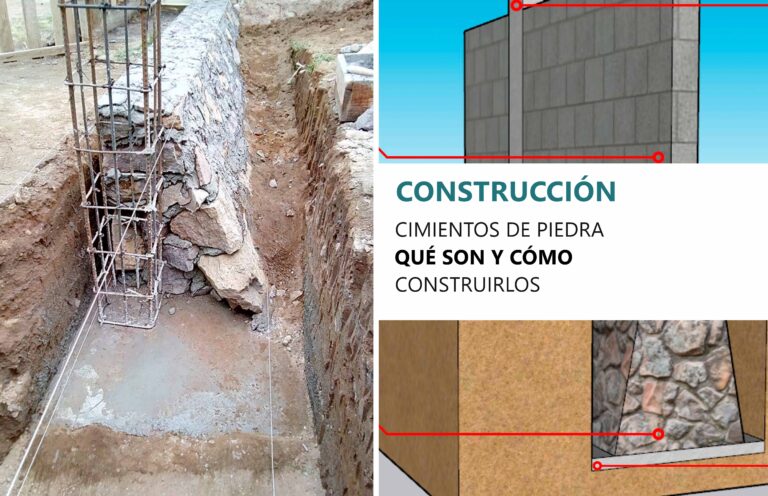 Cimientos de piedra Qué son y cómo construirlos ARQZON