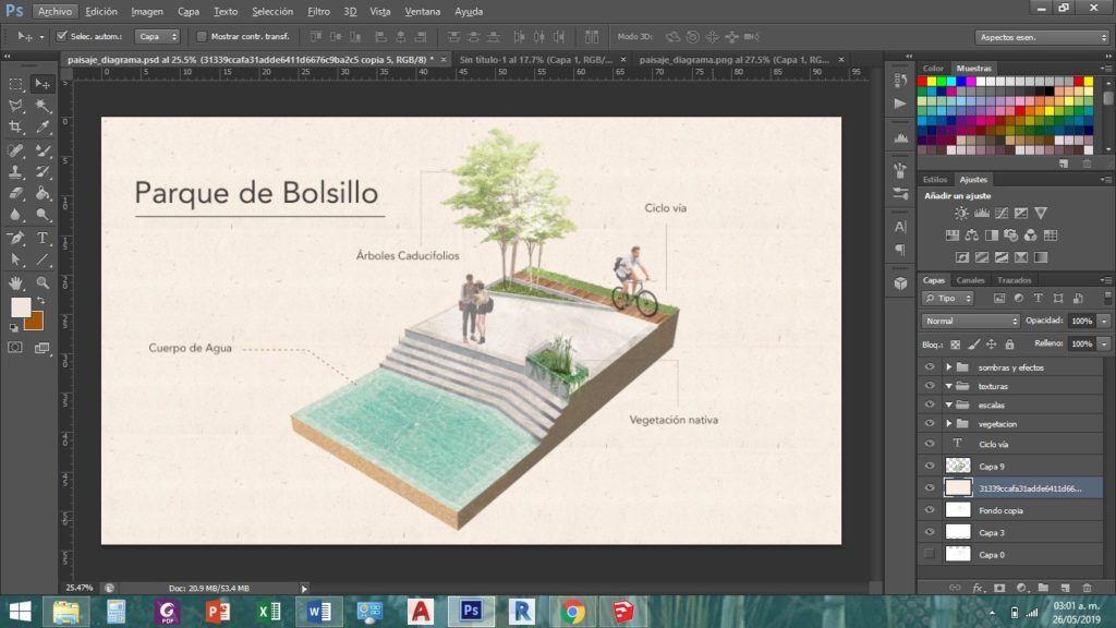 Como hacer un diagrama de sitio con Adobe Photoshop 13 13
