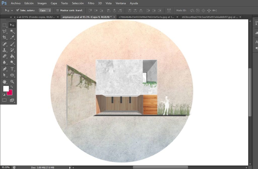Renderizado con Photoshop | Fachadas 9 8 1