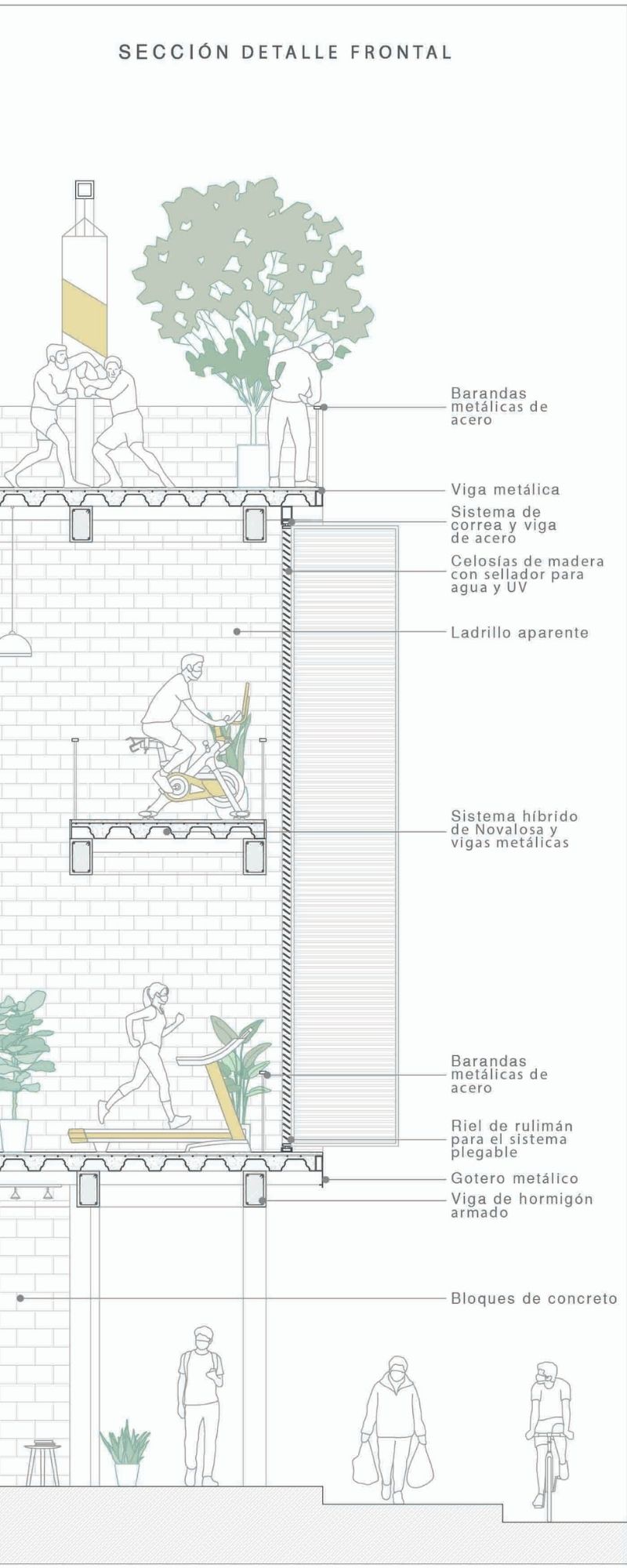 Gimnasio urbano / Natura Futura - ARQZON