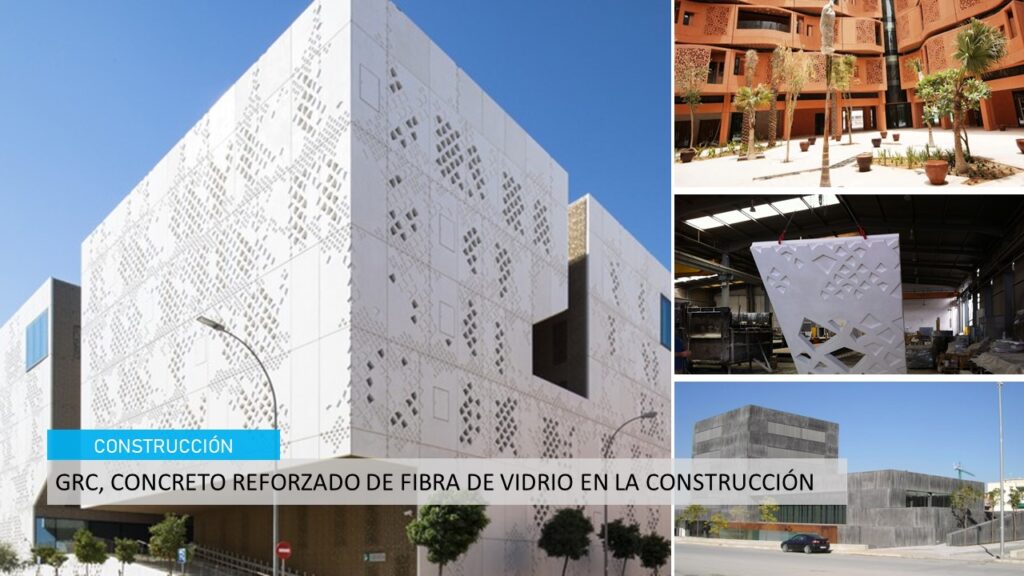 GRC Concreto reforzado con fibra de vidrio en la construccion