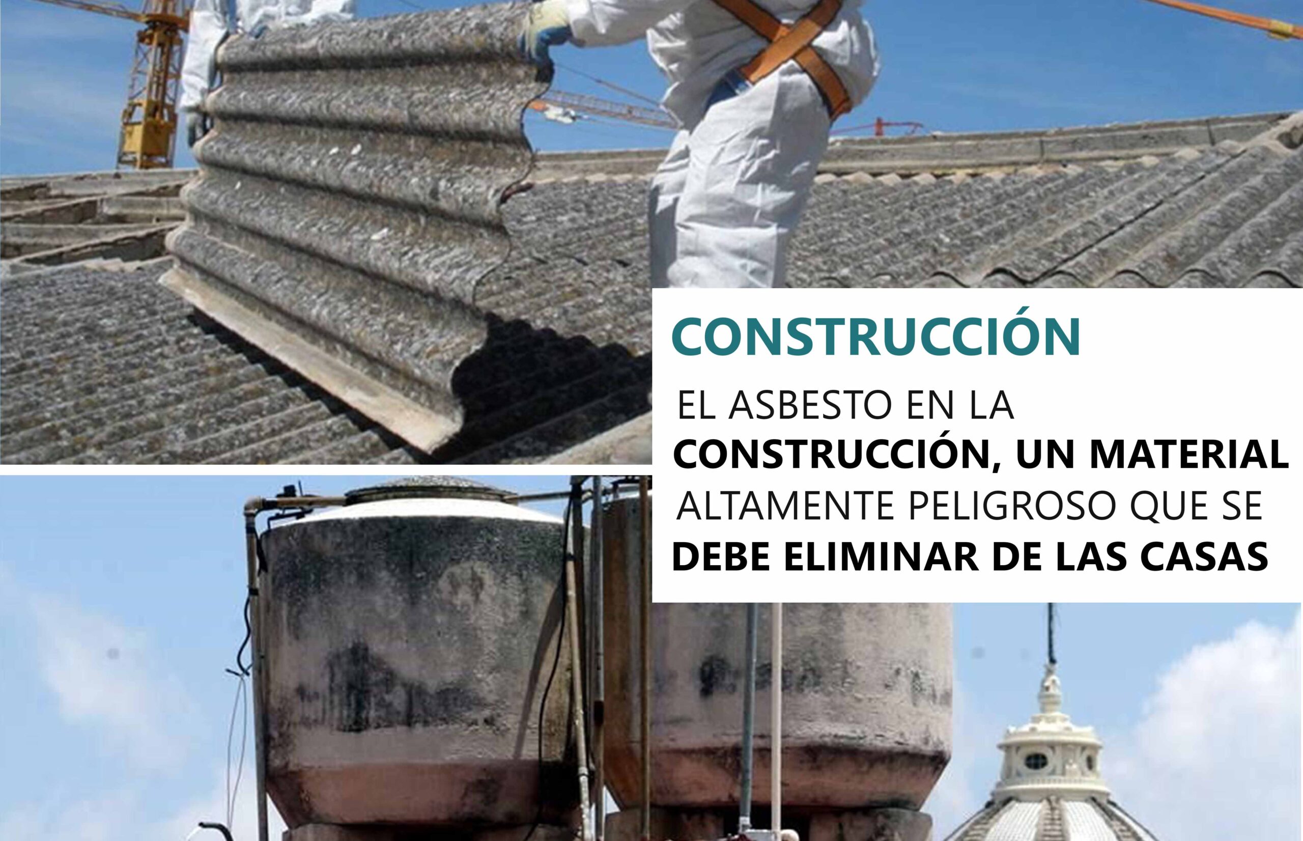 El asbesto en la construcción, Un material altamente dañino que se debe  eliminar. - ARQZON