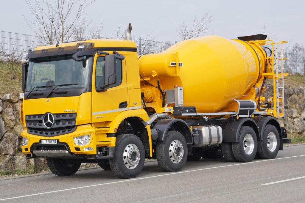 liebherr truck mixer HTM 805