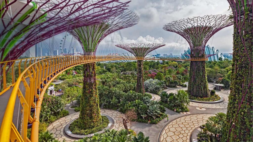 Parque botanico de Singapur