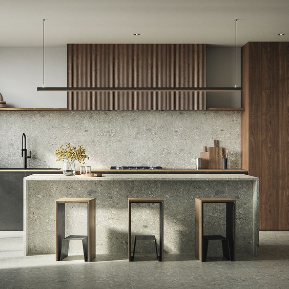 render de cocina interior