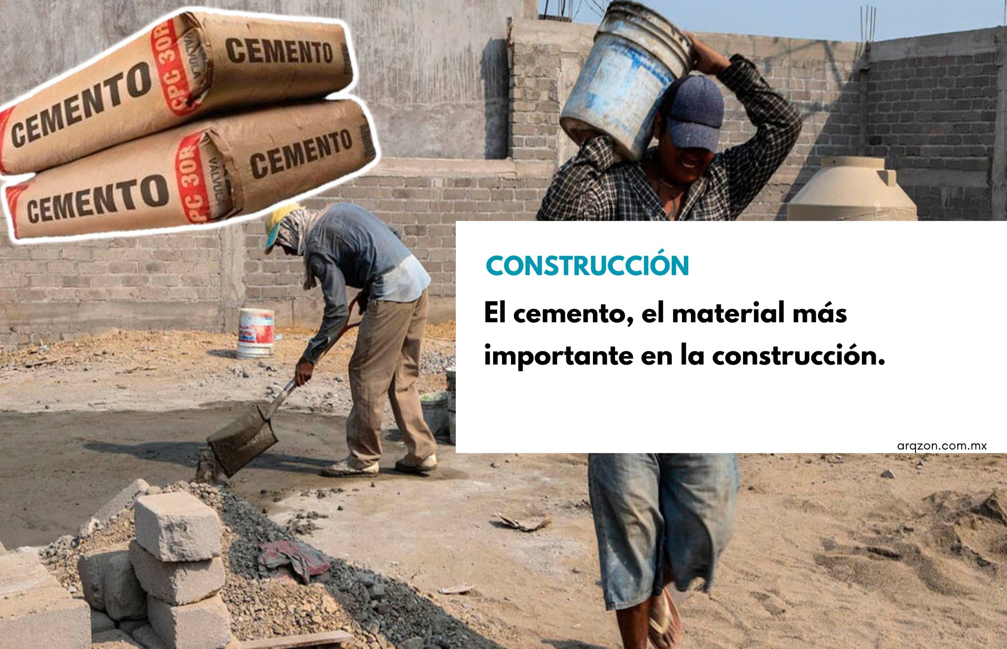 El cemento, el material más importante en la construcción. 1 articulos portadas 1