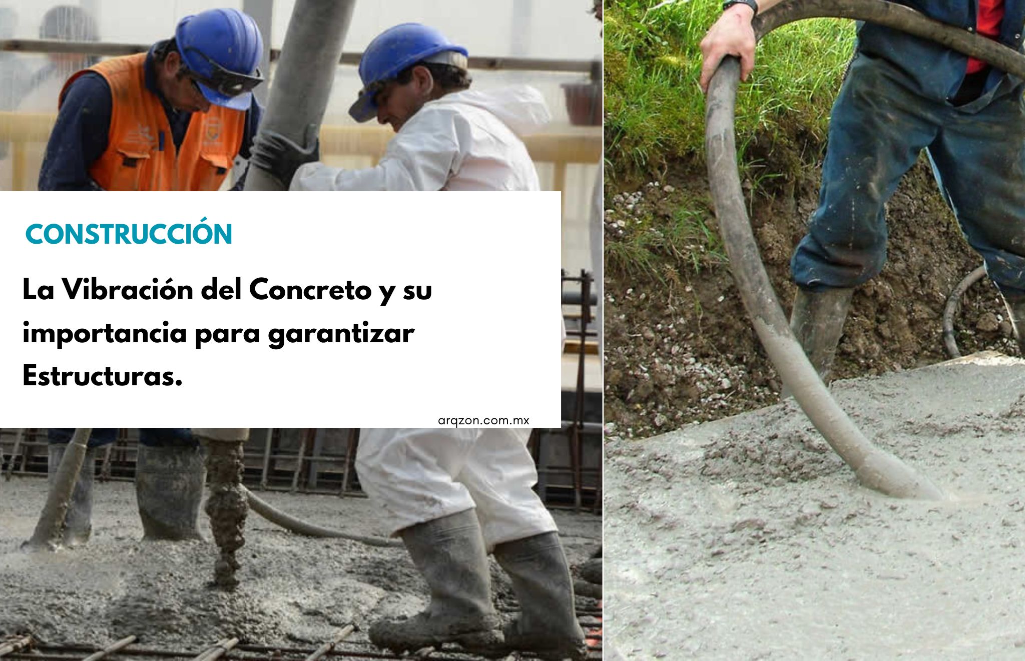 La Vibración del Concreto y su importancia para garantizar Estructuras. 1 articulos portadas