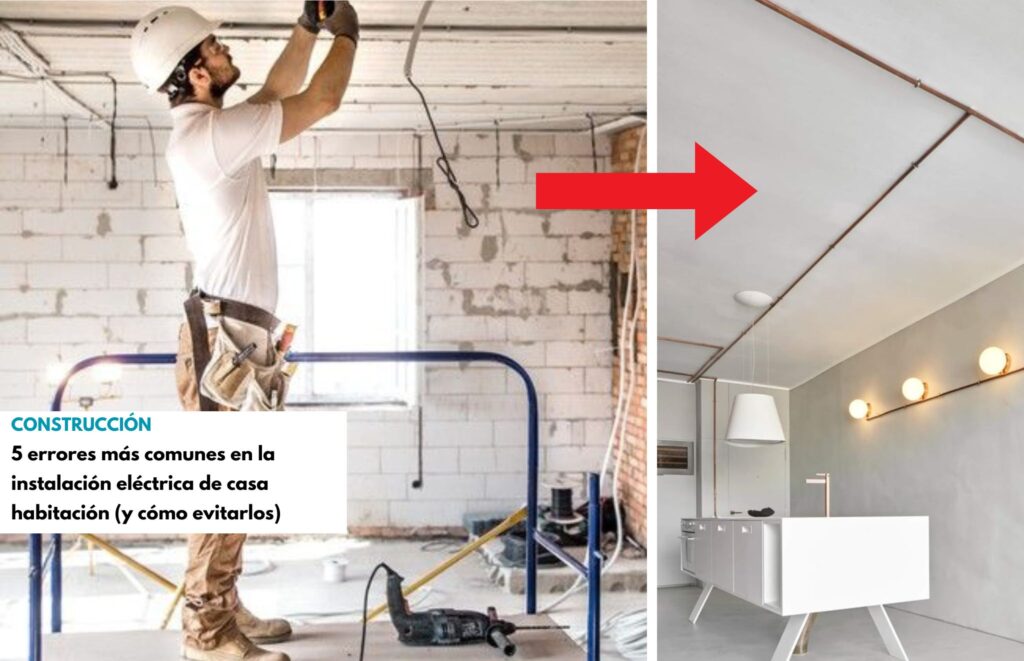 5 errores mas comunes en la instalacion electrica de casa habitacion y como evitarlos